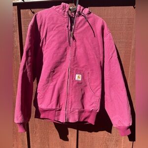 Carhartt Women's Fuchsia Utility Jacket